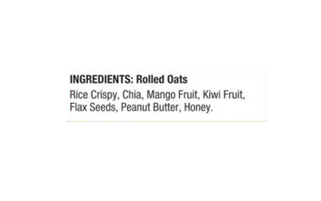 NourishVitals Granola Snack Bar Chia, Flax Fruit Mix   Box  250 grams